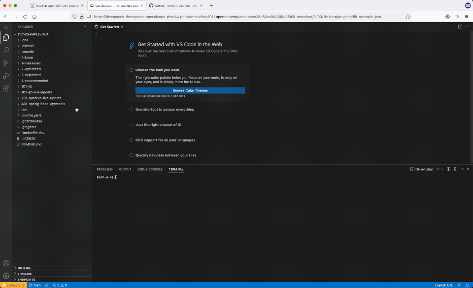 Browsing and installing Visual Studio Code extensions from Open VSX